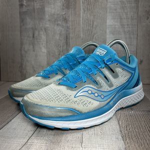 Saucony Women's Guide ISO 2 Running Shoes Sneakers Blue Size 7.5 S10464-36